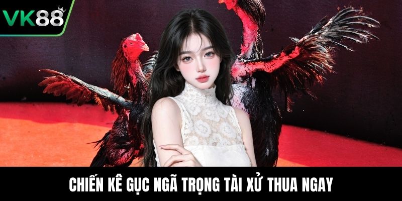Chiến kê gục ngã trọng tài xử thua ngay