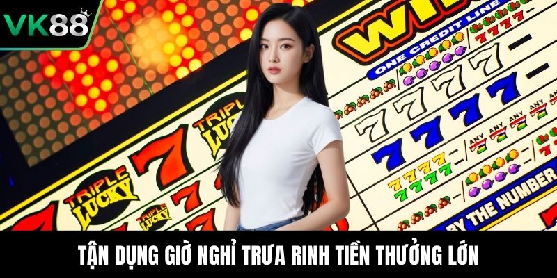 Tận dụng giờ nghỉ trưa rinh tiền thưởng lớn
